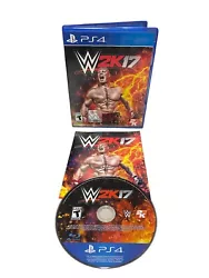 WWE 2K17 (Sony PlayStation 4, 2016) PS4 W2K17 Wrestling WWE 2K 17 2017