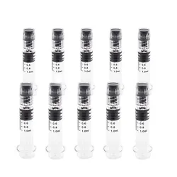 Kopperko Borosilicate Glass 1ml Luer Lock Syringes. Borosilicate is known for its high resistance against heat and...
