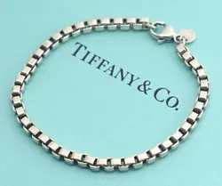 Authentic TIFFANY&Co Venetian Link Bracelet. Marked: Tiffany & Co 925. Sterling Silver 925. Material: Silver 925....