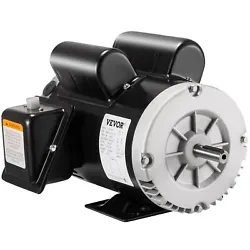 Single Phase Electric Motor: This air compressor electric motor runs at 5 HP SPL. Push your air compressor to the...