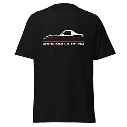 Premium T-shirt For Mazda MX-5 Miata RF ND 2016-2020 Fans. Plus, its extra trendy now! 2XL 81.3 66 54.6. XL 78.7 61...
