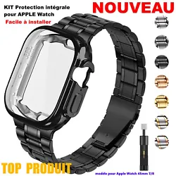Différents accessoires de Protection pourApple Watch Series. Noté bien que la protection de lécran est en silicone...