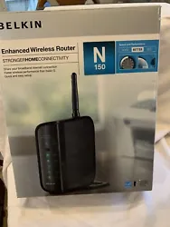 Belkin Enhanced Wireless Router N50. Brand new with Ethernet cableNever used or unpacked