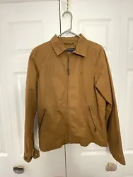 Tommy Hilfiger Light Jacket - size XS mens Color is orange-brown. Never worn, no tags besides the interior “remove...