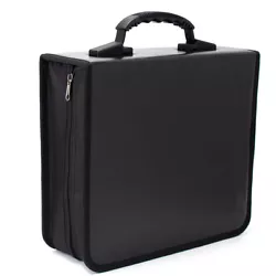 1 x 520 Disc CD DVD Storage Bag. Capacity: 520 PCS. - 65 pages-8 discs per page, holds up to 520 discs. The CD/DVD...
