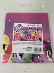 My Little Pony Party Supplies Birthday Decorations Tablecover. Condition is New. Shipped with USPS First Class Package.
