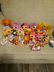 You will receive everything in this lalaloopsy lot which is 12 Dolls.and 30 extra accessories and that is not counting...