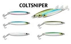 Shimano Coltsniper Jig Saltwater Lure. The Shimano Coltsniper Jigs can be fished from the shoreline casting or from the...
