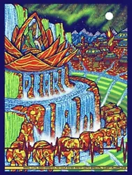 This is an amazing authentic Pearl Jam - Phoenix, AZ 2020 official concert poster purchased at the show. Artwork by...