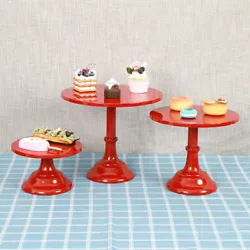 1 Cake stand. Due to light and screen difference, the items color may be slightly different from the pictures. We will...