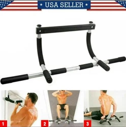 Pull Up Bar Exercise Heavy Duty Doorway Fitness Multi Function Home Gym.