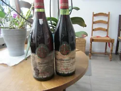2 bouteilles de Bourgogne Auxey Duresses 1964.