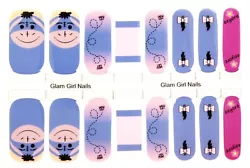 100% Nail Polish. Choose the right size for your nail, peel stick and apply! File off the excess in a downward motion....