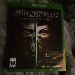 Dishonored 2: Limited Edition (Microsoft Xbox One, 2016). Brand new Factory sealed