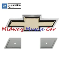 This is a new high-quality bowtie grille emblem for the 1983-1988 C/K Series Pickup and Blazer/Suburban with 4...