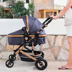 High landscape convertible baby strollers seat can face outside or face parents. C OLOR TREE Baby Stroller. Design with...