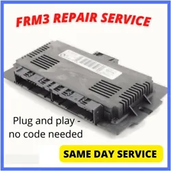 BMW & MINI FRM3 FOOTWELL MODULE SOFTWARE REPAIR. WARRANTY ONLY IN SOFTWARE REPAIR SERVICE.