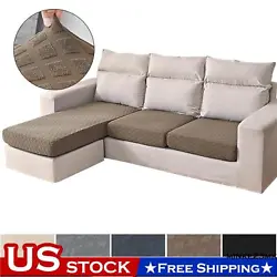 Waterproof Sofa Covers 3 Seater Stretch Universal Sofa Seat Protector Slipcover. Bar Stool Stretch Round Chair Covers...