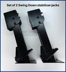 1000 lb static load per Stabilizer Jack. Do Not use jack as a tire changing jack. Do Not use to lift excessive weight...