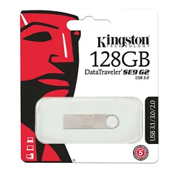 Préférés sur la clé USB DataTraveler® SE9 G2 de Kingston. Design élégant et son format ultra-mince, elle...