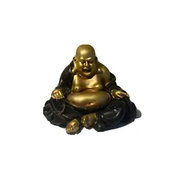 Golden Buddha Statue 6” x 8