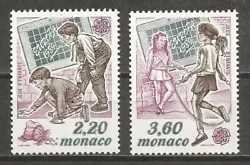 Monaco - Timbres Neufs Luxe - Jeux dEnfants : Yvert n° 1686 et 1687.