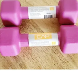 CAP Barbell Neoprene Coated Dumbbell - 5lbs (1 Dumbbell). Condition is 