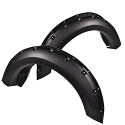 Title Pocket Style Fender Flares. Four pieces set of pocket rivet style fender flares. (2 for front and 2 for rear)....