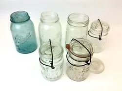 The jars show wear including scratches, nicks, missing lids, unoriginal lids, wear to the rubber gaskets, missing...