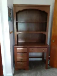 Broyhill desk with removable bookshelf hutch. Was my wife’s desk as a student. We are trying to make space for other...