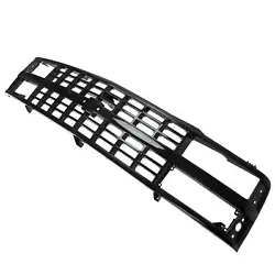 For Chevrolet Blazer 1992-1993. 1X Grille Assembly as pic shown with emblem provision Holes (Cross bar insert). Color:...