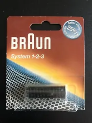 Pour rasoir Braun SYSTEM 1-2-3.