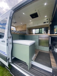 Lots of Storage! 10 Speed Maxx Air Fan. Outdoor Shower. Pop up indoor shower in bench.