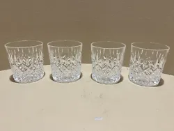 RARE Stuart Shaftesbury. Has Stuart Stamp on each glass! Excellent Gently used Condition!
