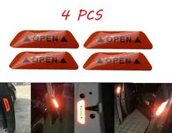 4x Car Door OPEN Reflective Tape. REASON so that we can provide RMA instructions. This is our SOP, for us to be certain...