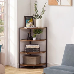 【Make Full Use of Corner Space】The 90° right angle on the back of our corner shelf allows you to place it in any...