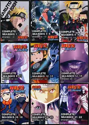 Naruto Shippuden Episodes 1-500 | Complete 22 Season Collection | All Episodes in English Dub AND Japanese with English...