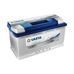 Batterie acide DUAL PURPOSE EFB COMPACT 95Ah VARTA. • Durée de vie de 500 cycles (jusquà deux fois plus quune...