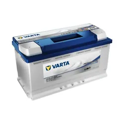 Batterie acide DUAL PURPOSE EFB COMPACT 95Ah VARTA. • Durée de vie de 500 cycles (jusquà deux fois plus quune...