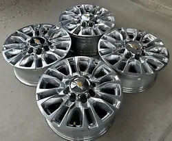 This is a great set of Chevrolet Silverado 2500/3500 wheels. Overall this is a great set.