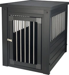 This ECOFLEX Dog Crate End Table is the perfect place for your pet when they are indoors. This ECOFLEX Crate End Table...