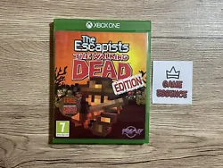 The Escapists The Walking Dead Edition Xbox One CompletExcellent état général, CD de jeu en excellent état...