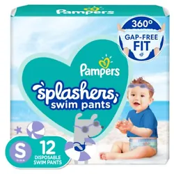 Pampers Splashers disposable swim diapers are designed for water fun at the pool, beach, splash park, and more. Youre...