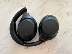 Sony WH-1000XM3 Wireless Noise-Canceling Over-Ear Headphones.