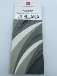 Architectual Guide to Ljubljana 100 Selected Buildings 2002 paperback. There is a couple small stains and light wear on...