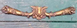 FURNITURE BRONZE FRONTISPIECE/ CORNICE. TWO DIFFERENT 