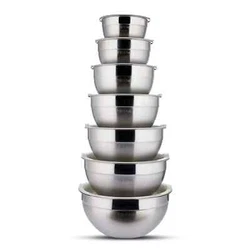 Ideal for making a quick salad, preparing food, mixing batters, or storing and serving food. Durable and High Quality...
