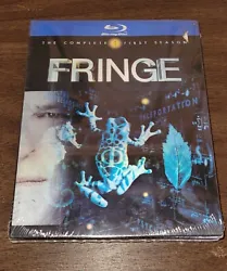 Fringe The Complete First Season Frog 3-D cover DVD Blu Ray NEW SEALED.