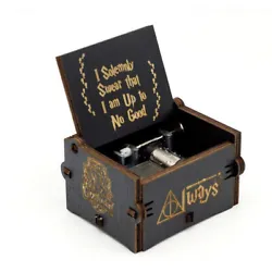 1 x Harry Potter Music Box. 【No Batteries Required】 : Box music which keep cranking the handle to play music....