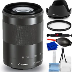 Canon EF-M 55-200mm f/4.5-6.3 IS STM Lens (Black) White Box. Canon EF-M 55-200mm f/4.5-6.3 IS STM Lens (Black). STM...